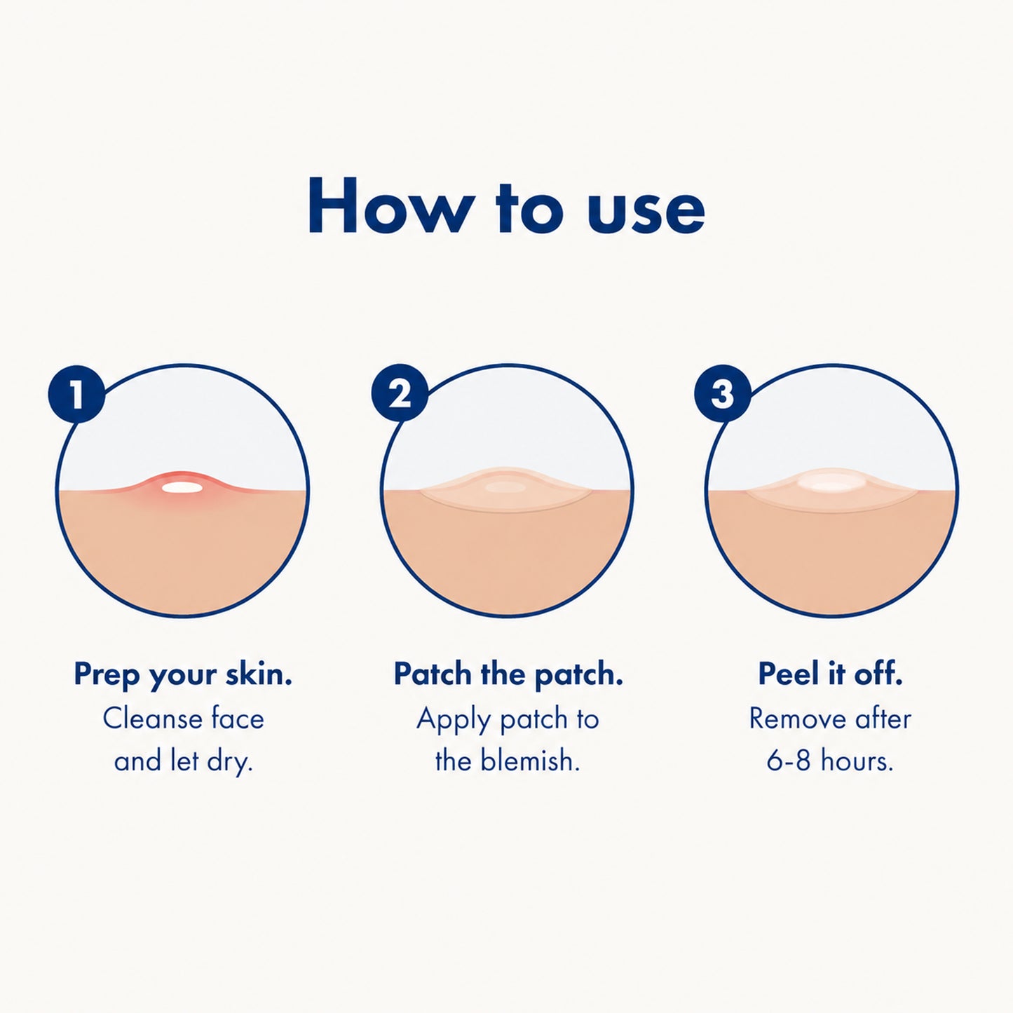 Hydrocolloid Acne Patches Made in Korea, Invisible Matte Finish Pimple Patches, Ultra Thin Beveled Edge, 2 Sizes (117 Count)